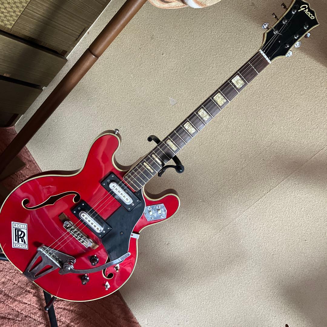 Greco EG-135 グレコ　1960-70年代　赤 　レッド　ミセス