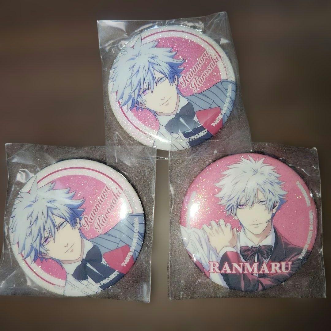 うたプリ タブナイ 缶バッジ ガチャ 蘭丸三点セット - メルカリ