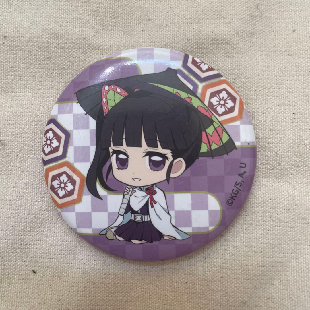 鬼滅の刃 胡蝶しのぶ 刀付きミニフィギュア おまけ缶バッジ付き - メルカリ