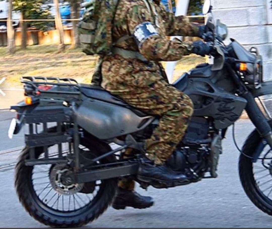 秋冬迷彩　オーバーズボン　サイズL