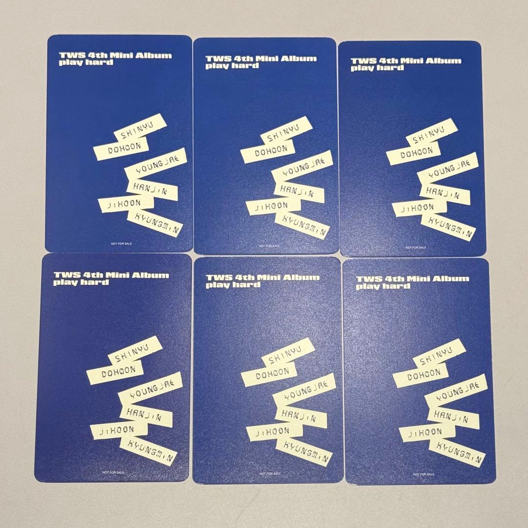 TWS PlayHard TSUTAYA 特典 ラキドロ 6枚 コンプ セット - メルカリ