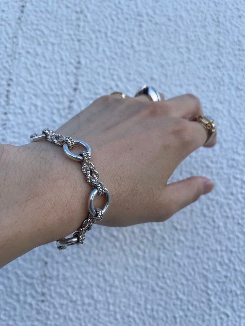 silver925 ブレスレット 60s 70s フランス オーディエンヌ ⑤
