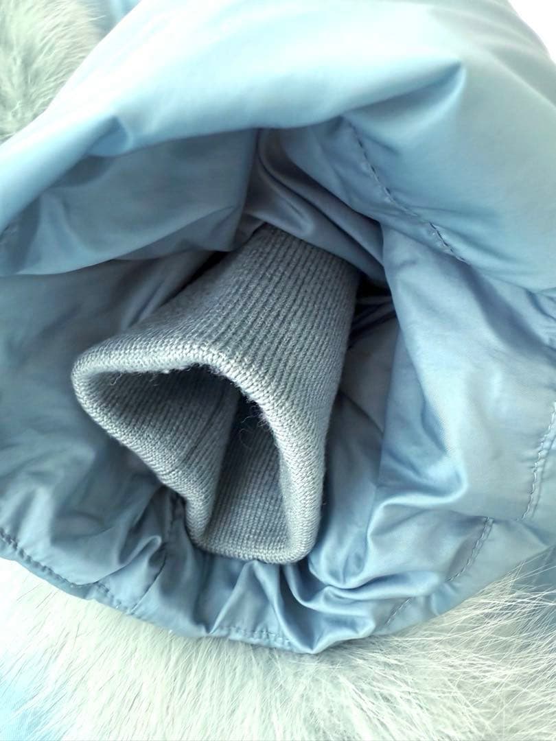 極暖 ! フォックスファー大き目フード付 MYLAN ダウンコート 極上の着