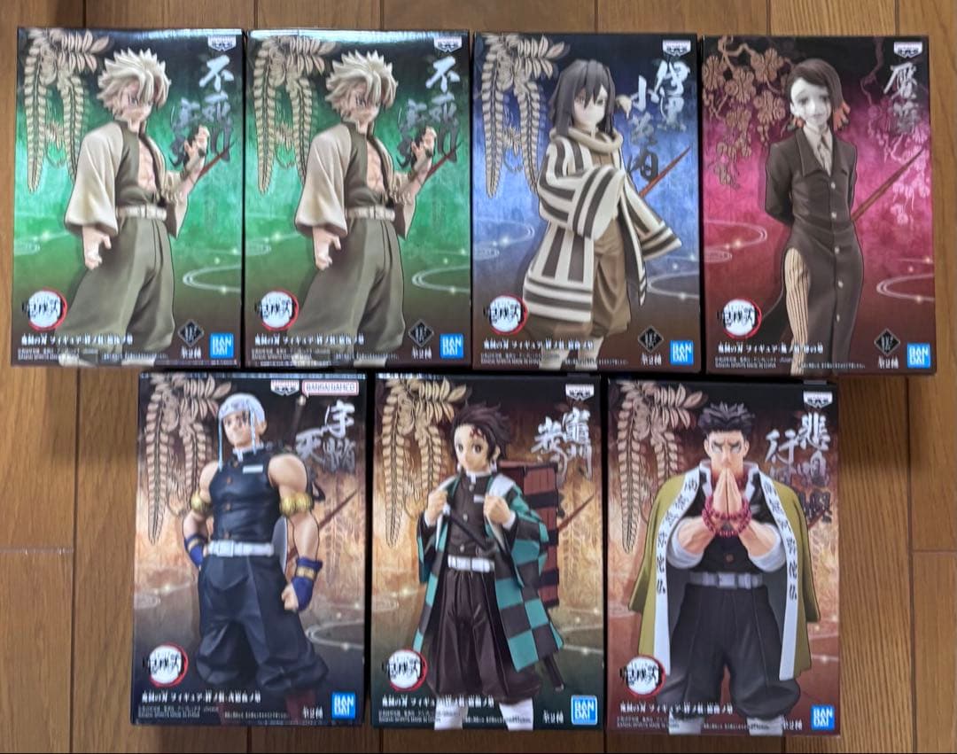 鬼滅の刃 絆ノ装 フィギュアセット7種