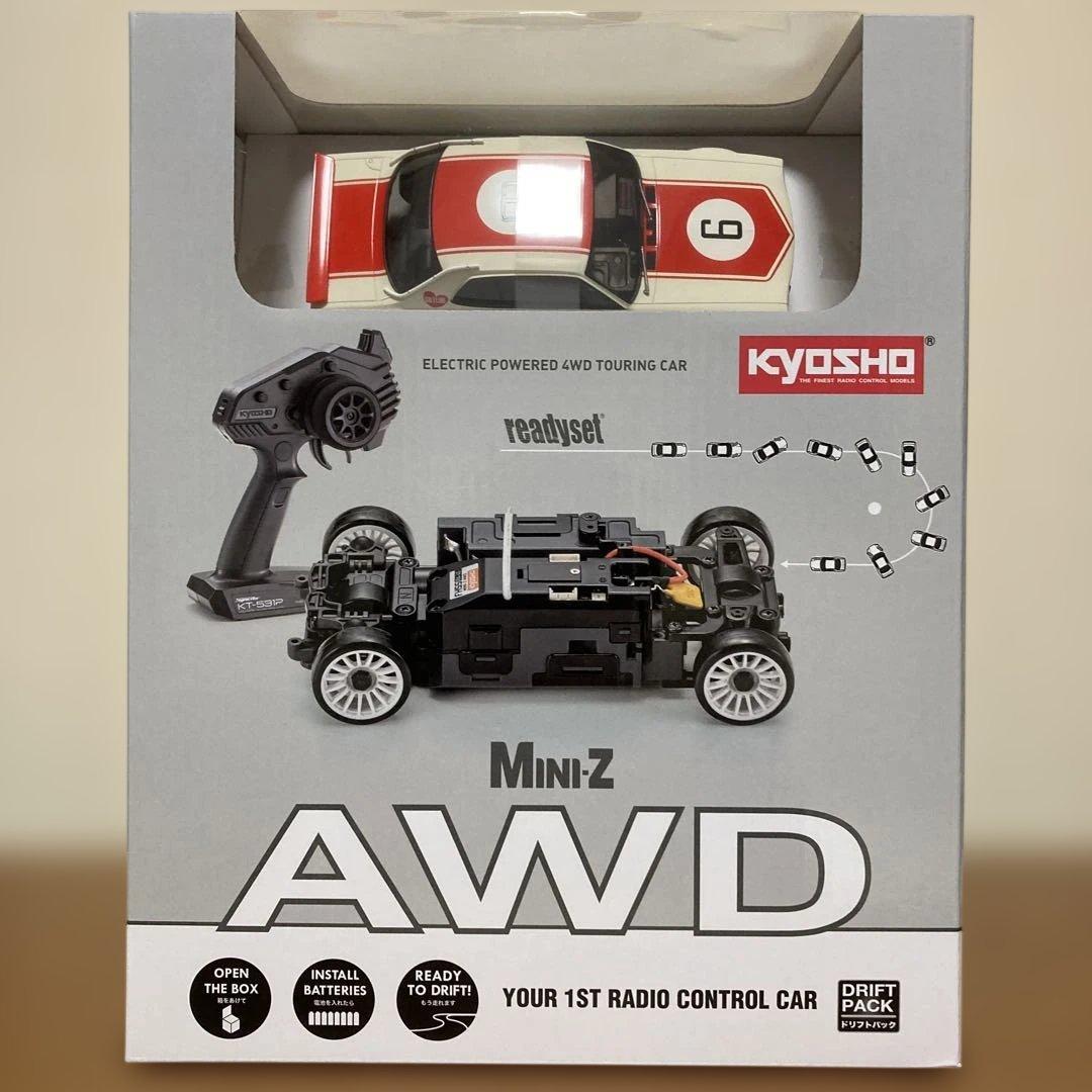 未使用 京商 ミニッツ AWD レディセット スカイラインGT-R レーシング