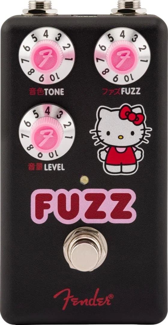 限定品　Fender Hello Kitty Fuzz ブラック　エフェクター