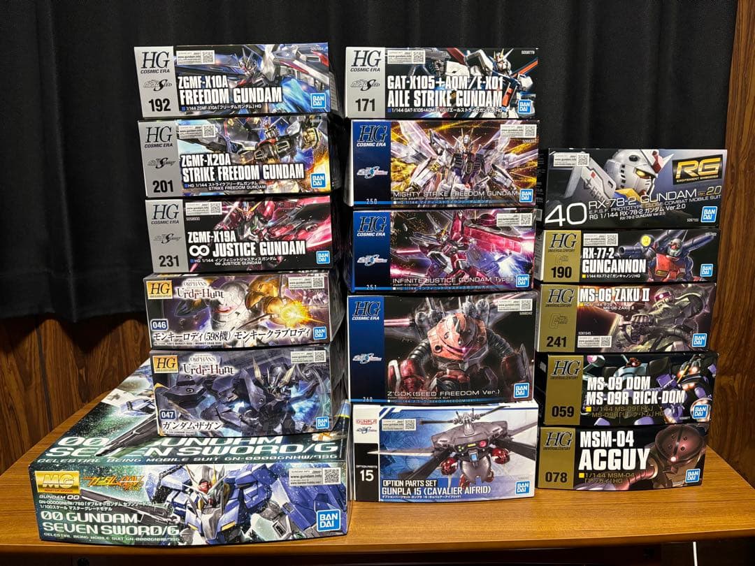 ガンプラ14点セット