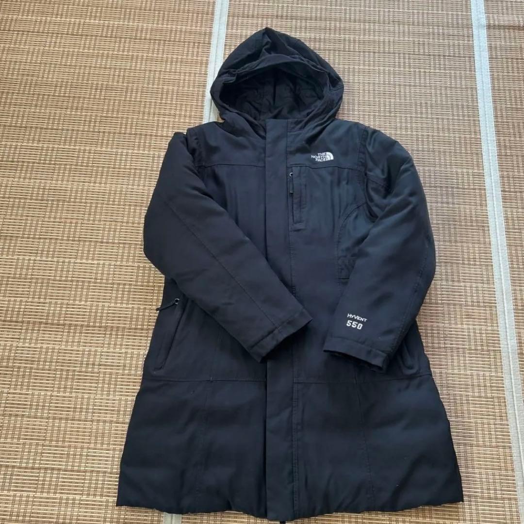 ノースフェイス ダウンジャケット ブルゾン 550フィル ハイベント 黒 SM