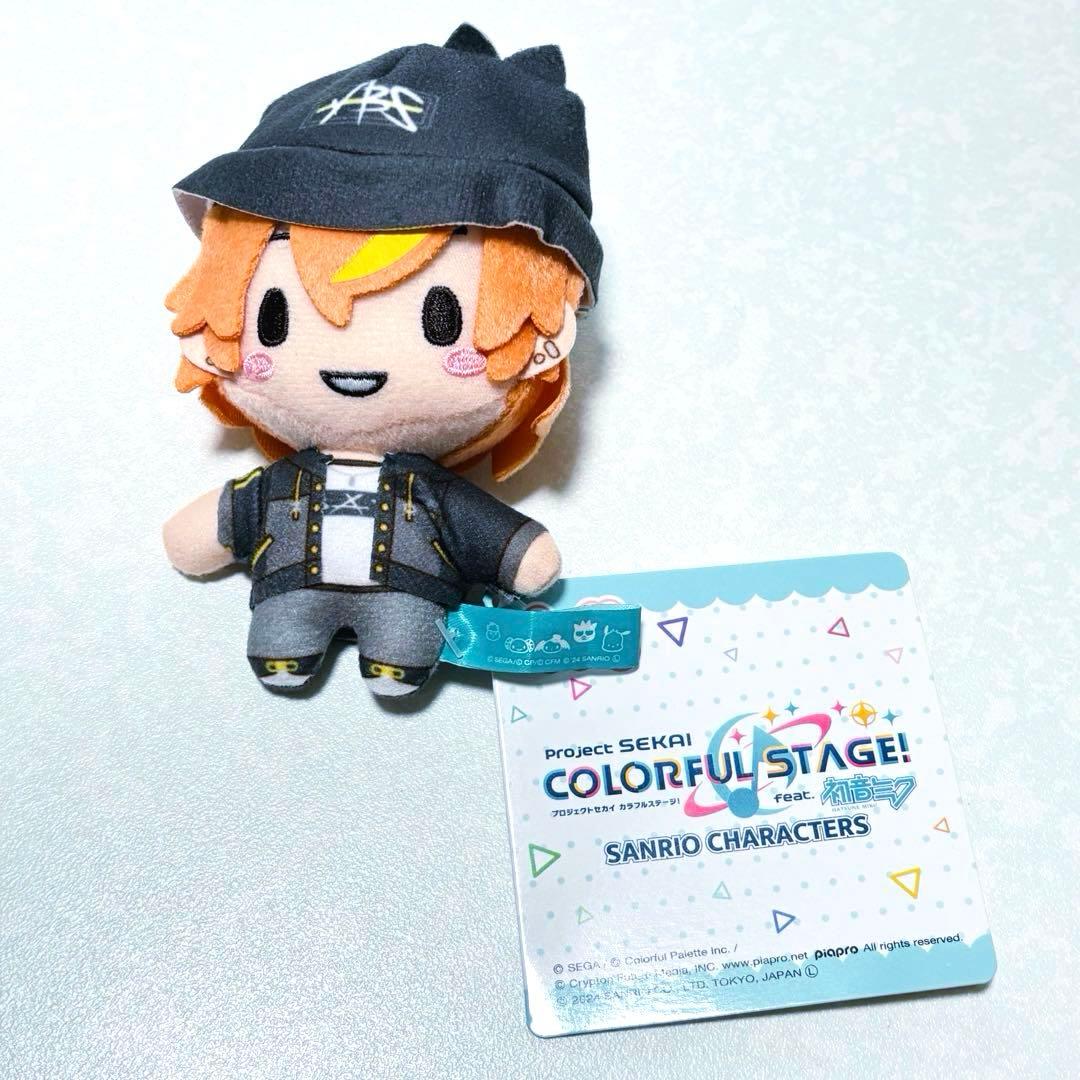 プロセカ 東雲彰人 ふわぷちマスコット サンリオコラボ バッドばつ丸