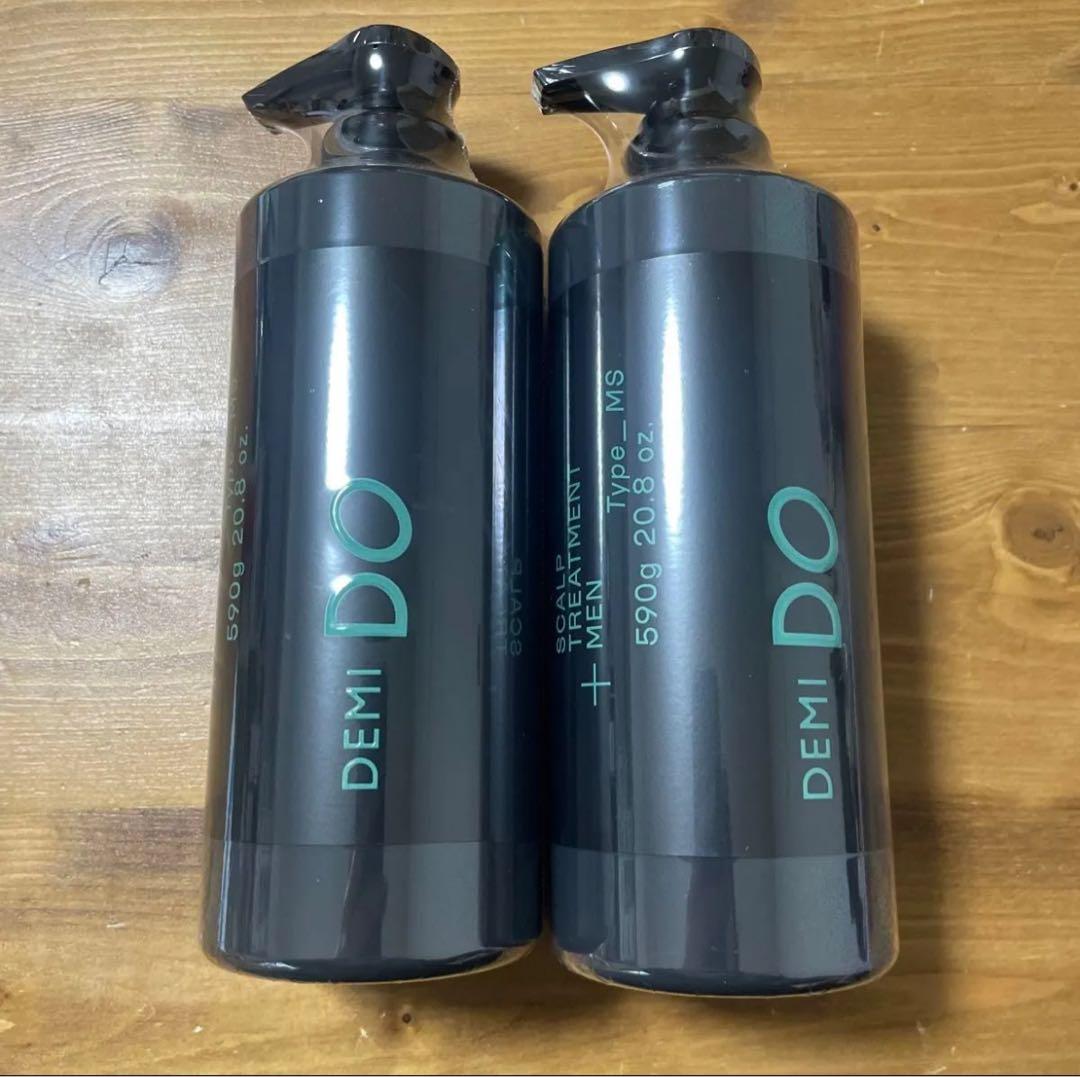 デミ ドゥ ヘア＆スカルプトリートメント メン タイプ MS 590g 2個