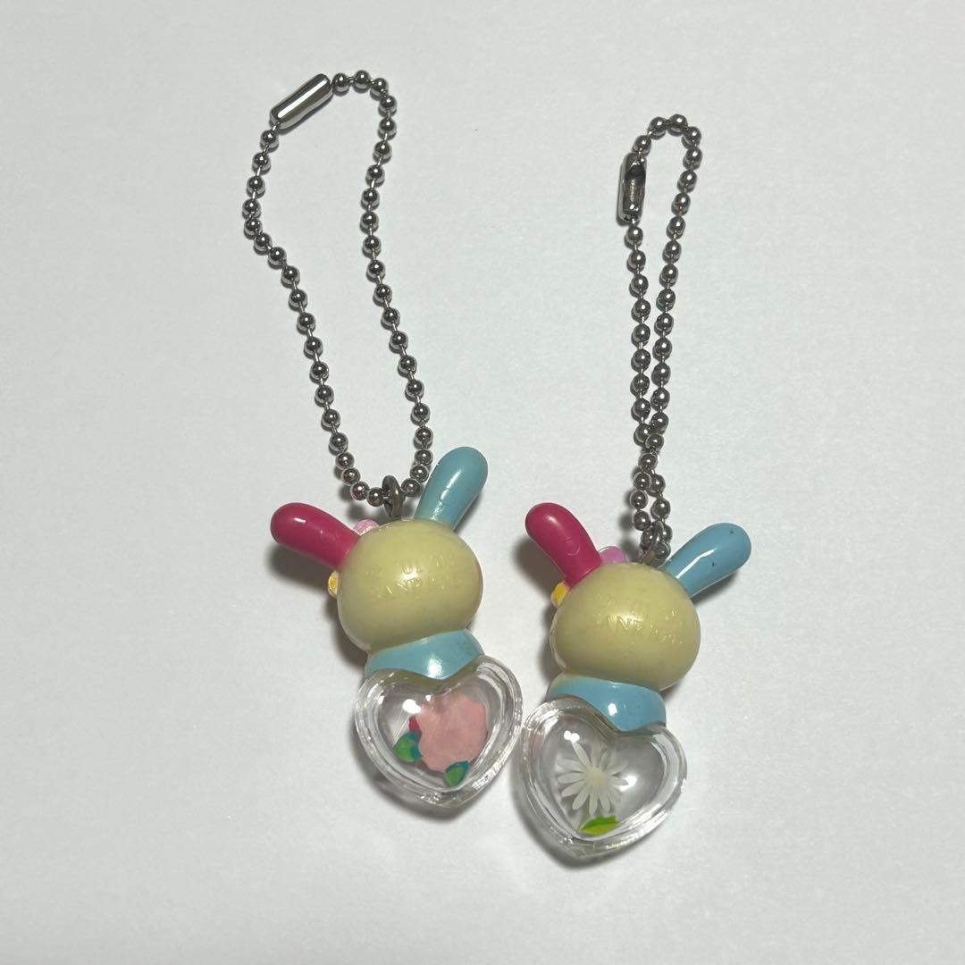 ウサハナ キーホルダー ストラップ サンリオ 平成 レトロ レア 希少