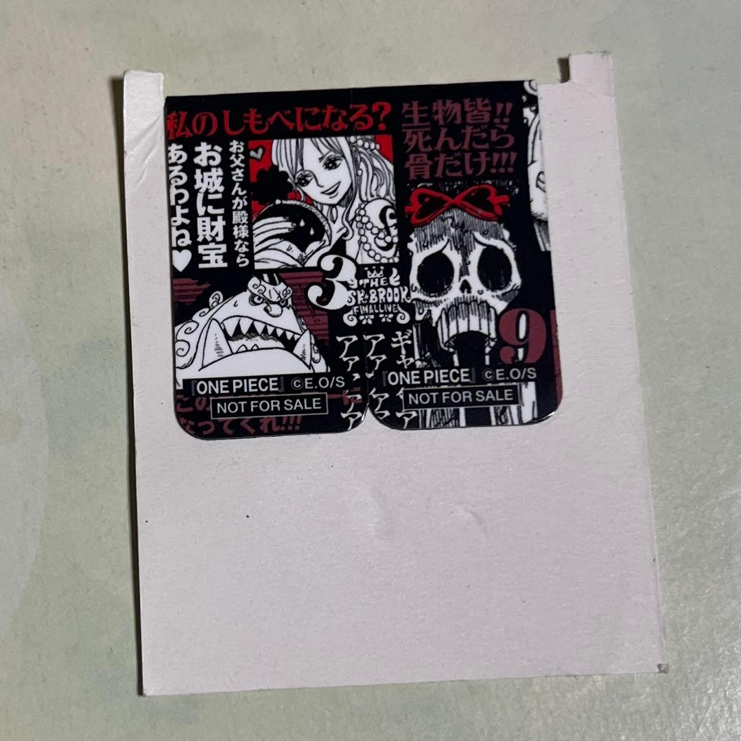 ONE PIECE ナツコミ2018 マグネットクリップ ブルック＆ナミ - メルカリ