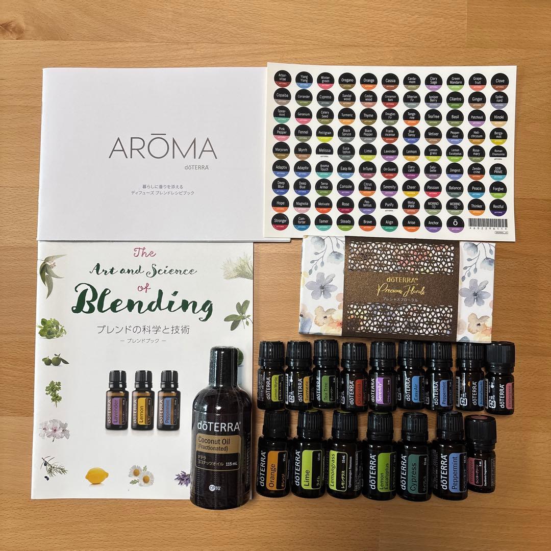 ドテラ　エッセンシャルオイル　プレシャスフローラル　ブック　セット 楽天市場】完売の幻のセット手に入りました！ ドテラ プレシャス