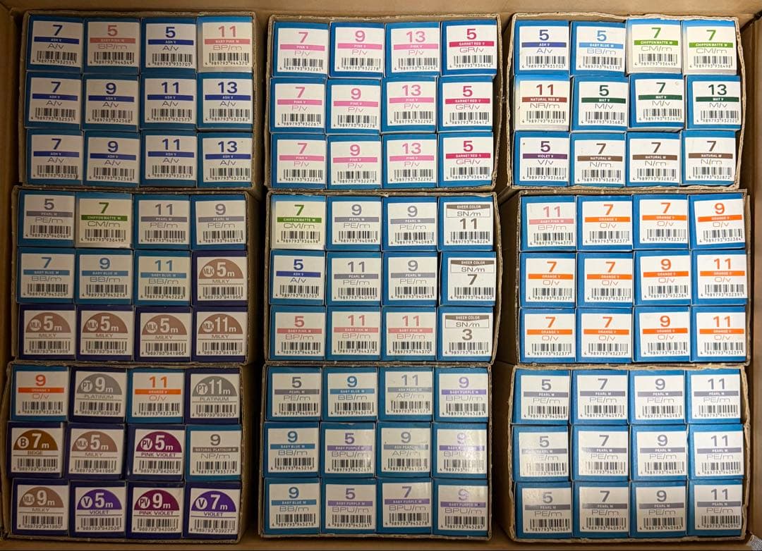 キャラデコ　カラーリング剤セット