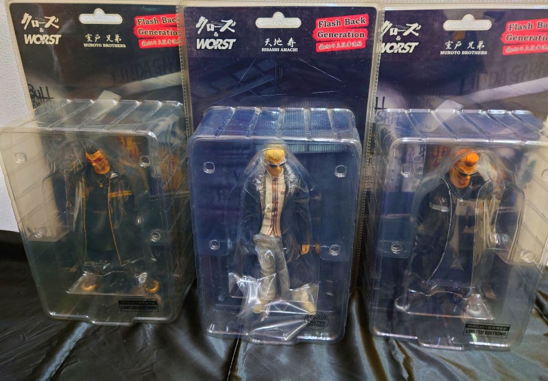 【最終値下げ】クローズ＆WORST 天地軍団‼️フィギュア ３体セット