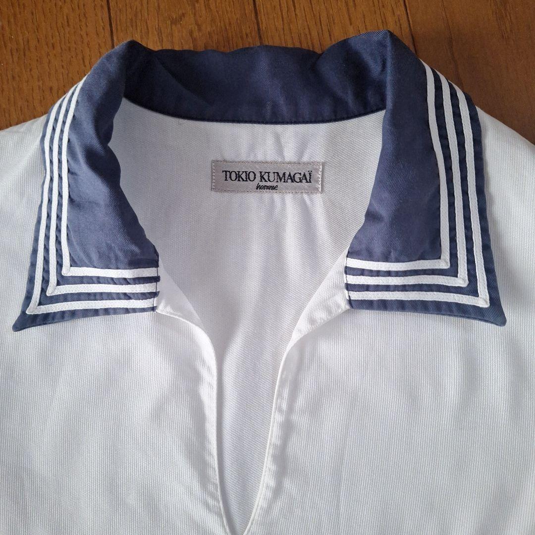 激レア1984年TOKIO KUMAGAI セーラーカラー長袖シャツ