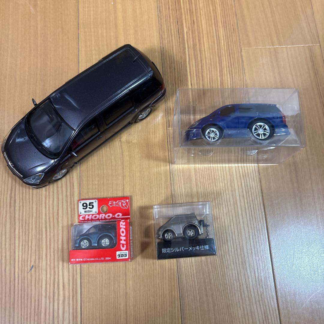 最終値下げ　トヨタWISH ミニカー&チョロQセット