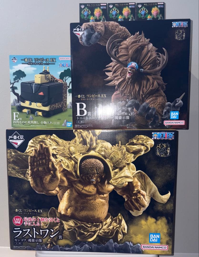 一番くじ ワンピース EX 悪魔を宿す者達 vol.3 B,E,F,ラストワン賞