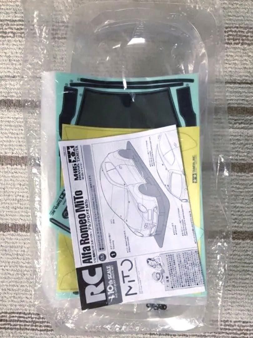 限定品 タミヤ RC 1/10 アルファロメオ・ミト 軽量スペアボディ - メルカリ