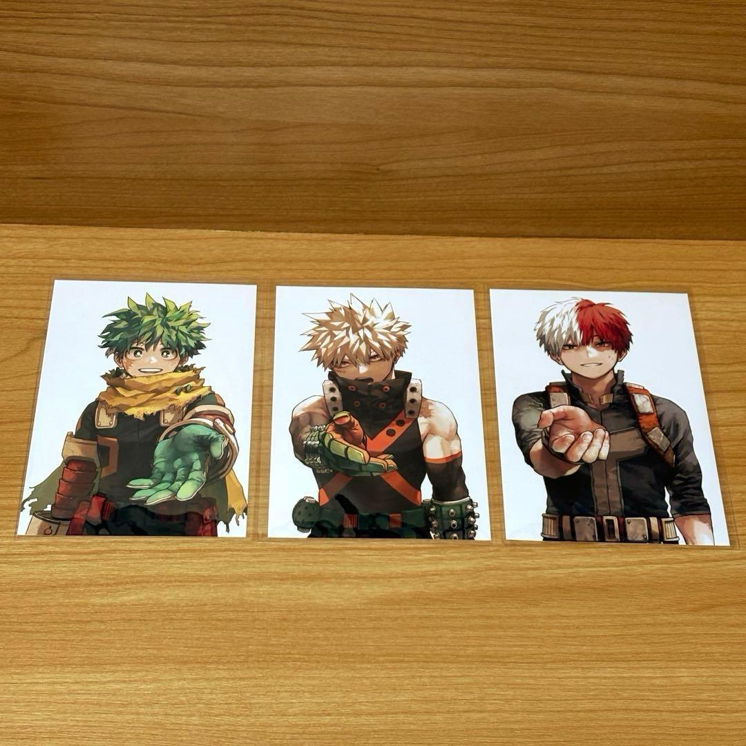 新品】ヒロアカ 42巻 特典 イラストカード全3種＋しおり - メルカリ