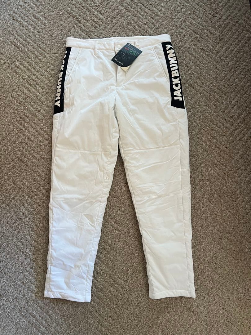 期間限定値下げ　1/4 23:59まで ジャックバニー　パンツ サイドロゴ