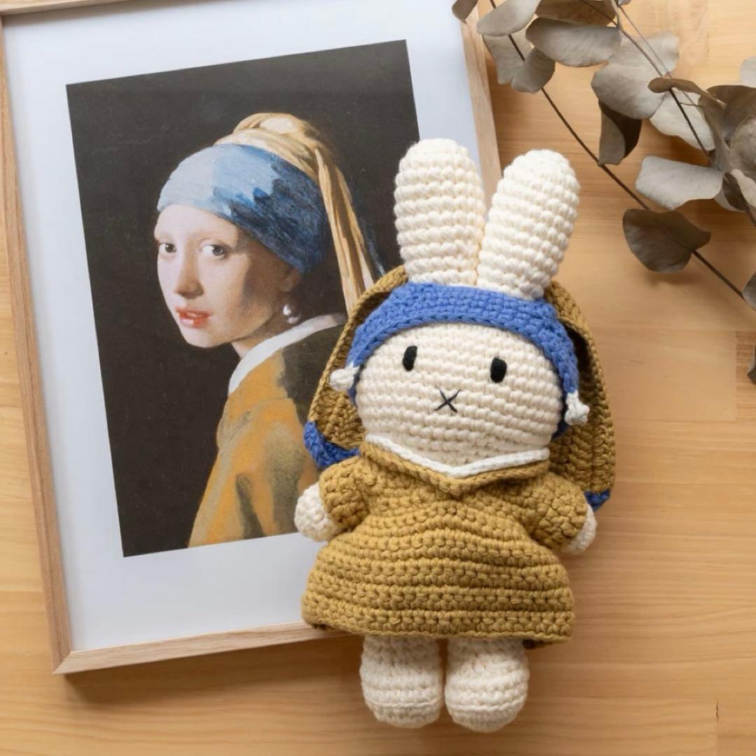 ミッフィー絵画シリーズあみぐるみ ぬいぐるみ3体セット ジャスト