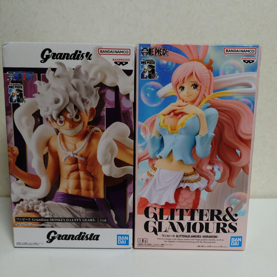 ワンピース ルフィ ニカ & しらほし グランディスタ フィギュア - メルカリ