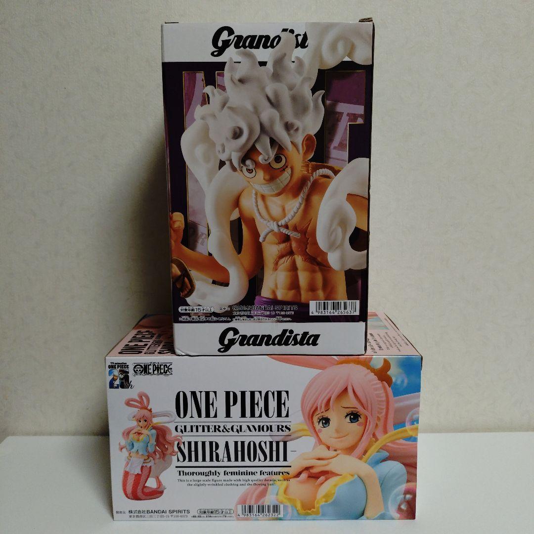 ワンピース ルフィ ニカ & しらほし グランディスタ フィギュア - メルカリ