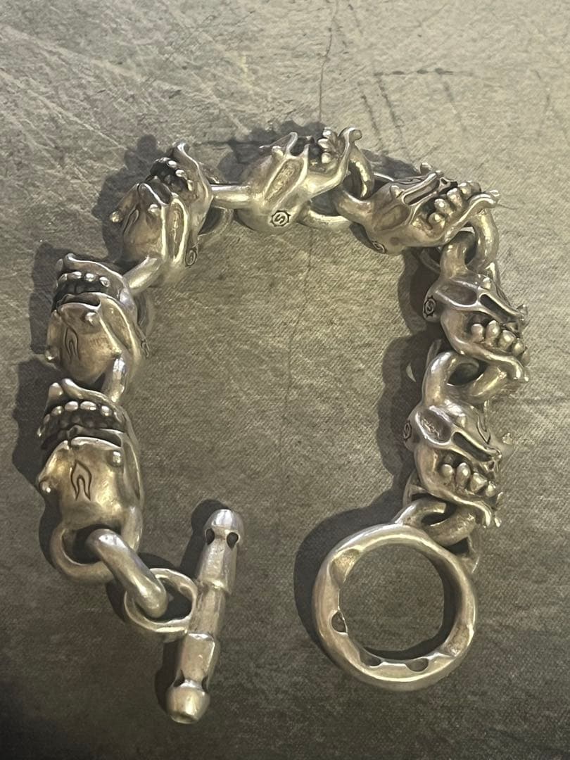 スターリンギア 旧型デビルブルーザー フルスカルブレスレット【廃盤