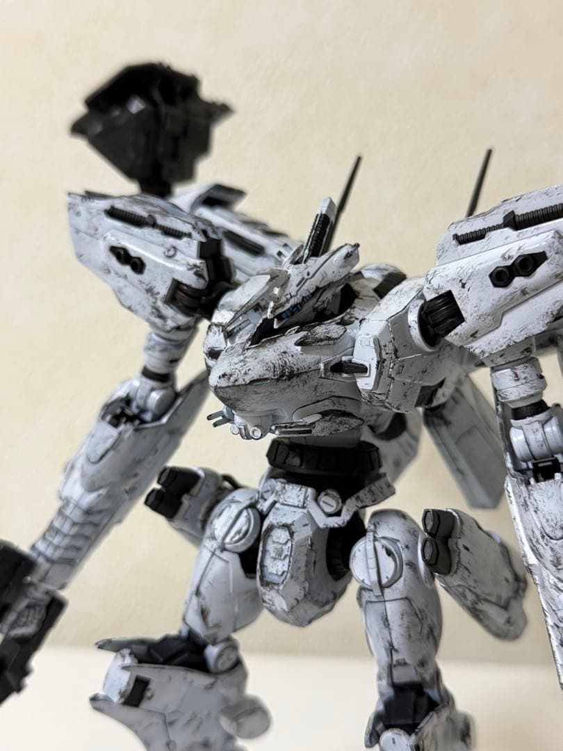【完成品】アーマード・コア　ホワイトグリント ACfA』OPムービーに近い仕上がりを実現！『アーマード・コア』ホワイト