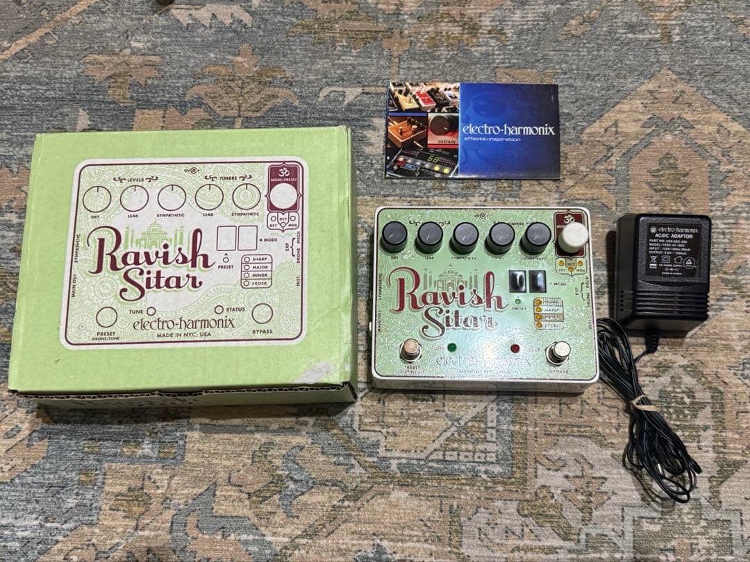 electro harmonix ravish sitar ギターエフェクター