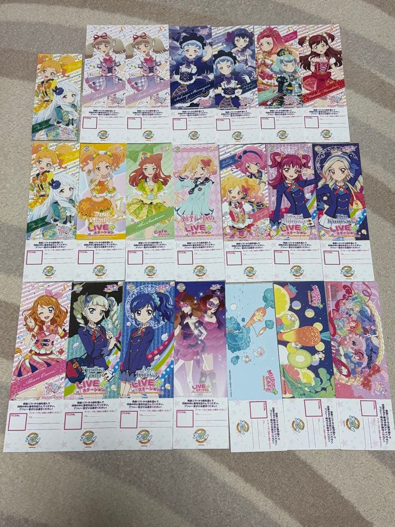 アイカツ　アニON リクエストチケット アイカツアニON では115種のリクエストチケットがありまして