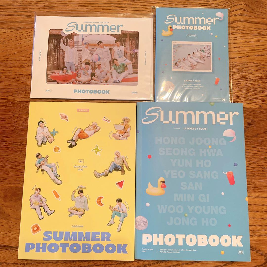 ATEEZ SUMMER PHOTOBOOK 2nd 3rd - メルカリ