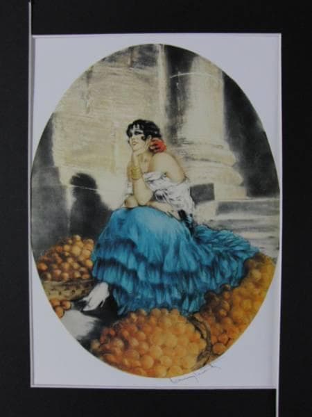 ルイ・イカール、オレンジ売り、豪華限定版・定価１０万３千円、新品額付