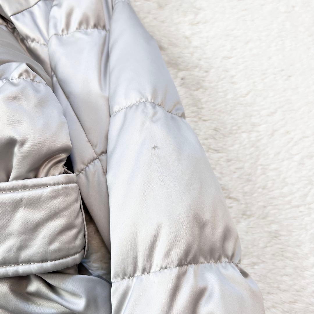 エポカ】ダウンコート フォックスファー 2way Aライン ベルト 40