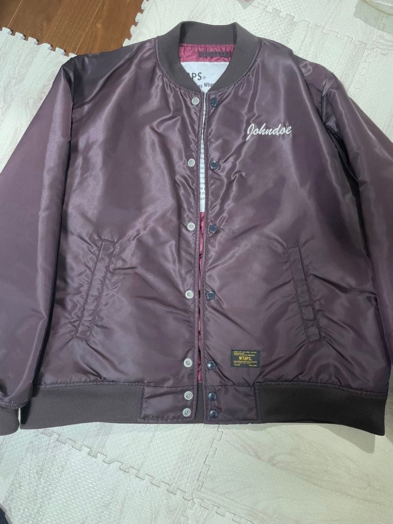 WTAPS バーガンディ ジャケット John Doe