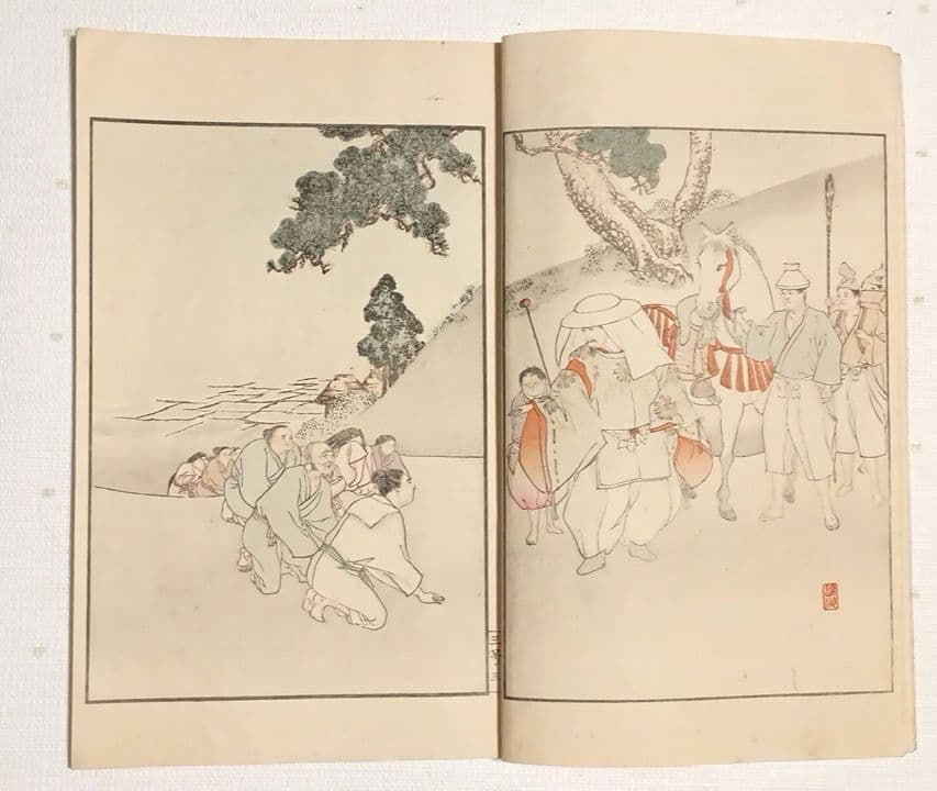 多色刷り木版画本日本歴史画報第三号編輯者松本楓湖明治25年大倉書店