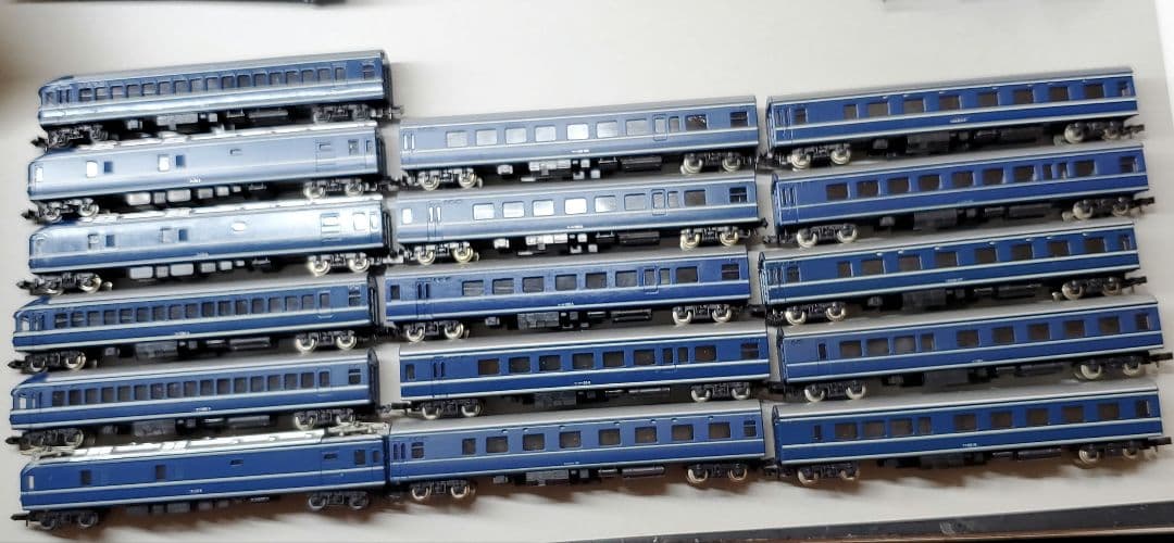 Nゲージ ブルートレイン16両セット - メルカリ