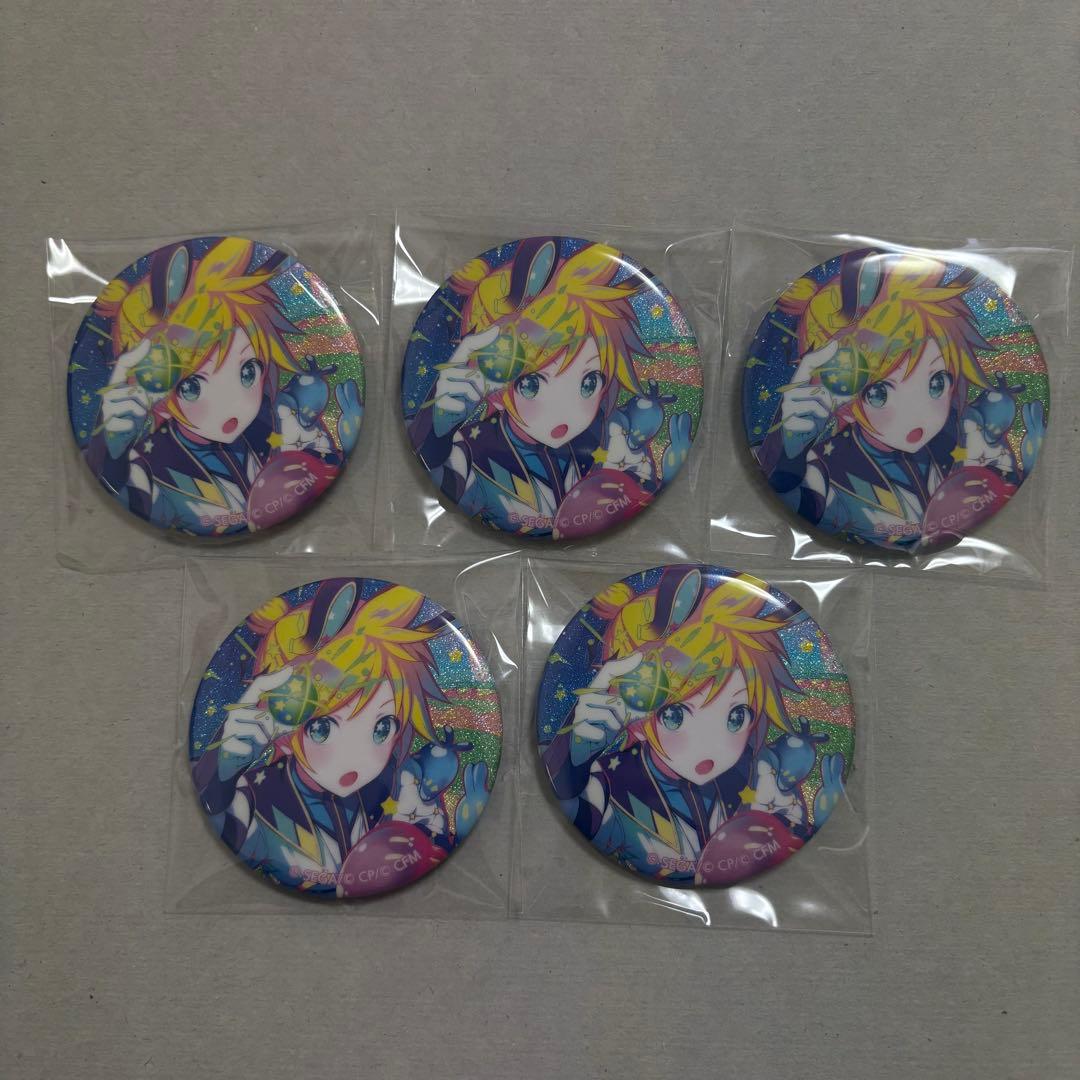 プロセカ 鏡音レン グリッター缶バッジ グリ缶 vol.42C - メルカリ