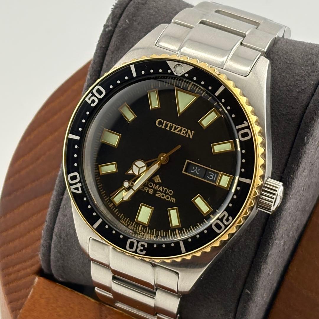 【希少】シチズン　プロマスター　自動巻　NY0125-83E コンビ