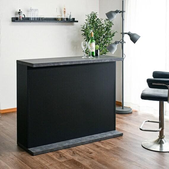 ニトリ セラミック天板 バーカウンター (幅120cm ストレート GY) ニトリ（NITORI） セラミック天板 バーカウンター (幅120cm ストレート