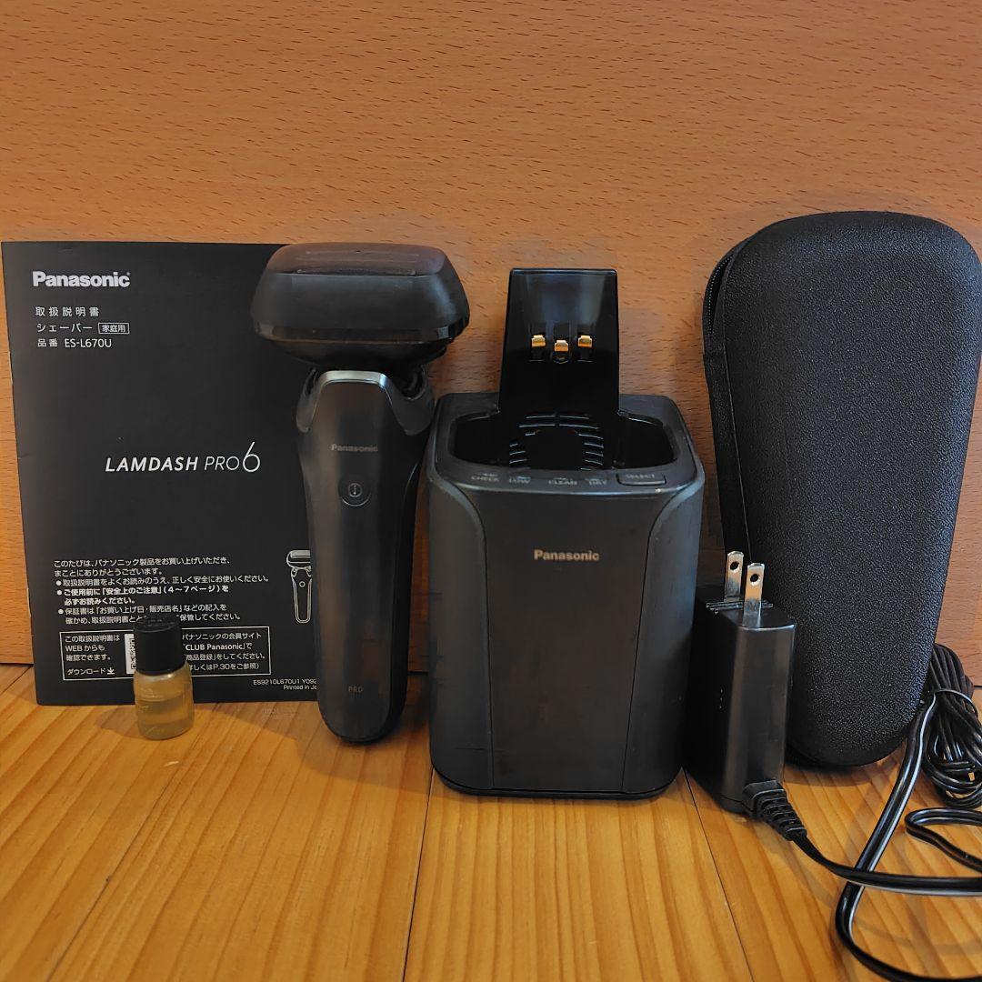 TOP S JR パナソニックラムダッシュPRO6枚刃ES-L670U-K