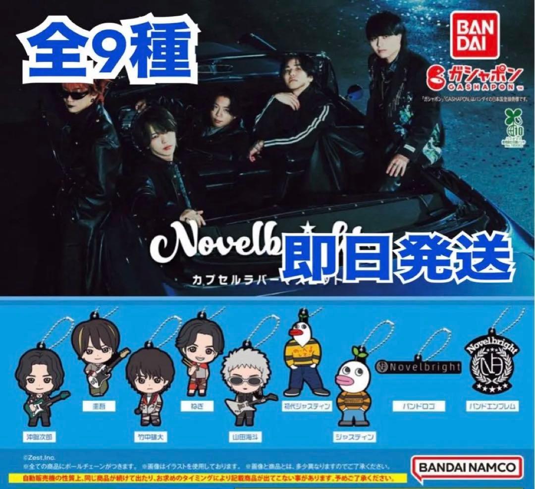 Novelbright ガチャ ラバーストラップ コンプリート - メルカリ