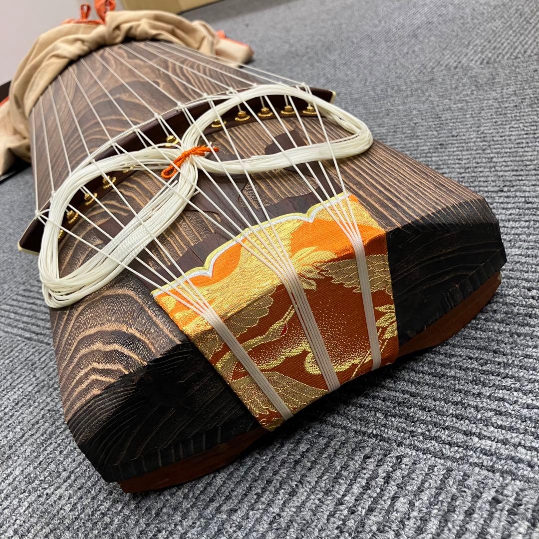 お琴　カバー付　13弦　和楽器