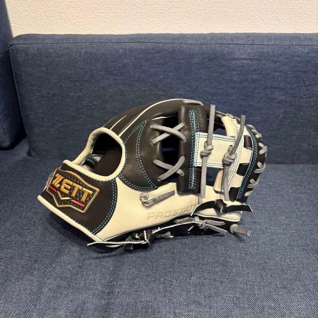 と*も様 【未使用】ZETTプロステイタス源田モデル限定品 プロステイタス 【最新236型】ゼット 軟式用 オーダーグローブ 源田