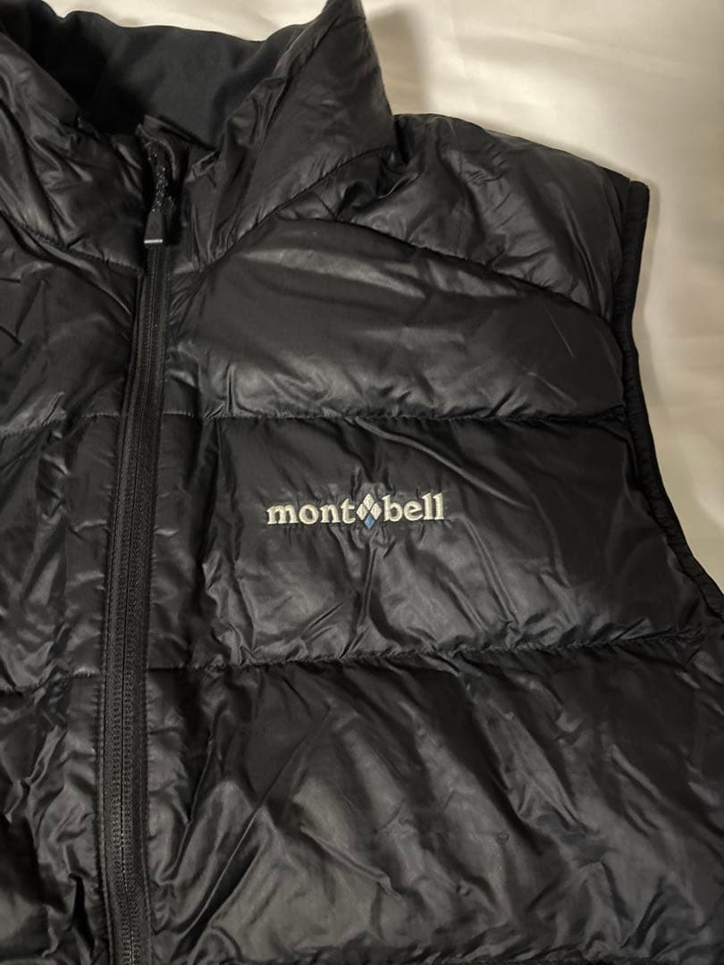 □mont-bell□ライトアルパインダウン ベスト ブラック サイズM - メルカリ