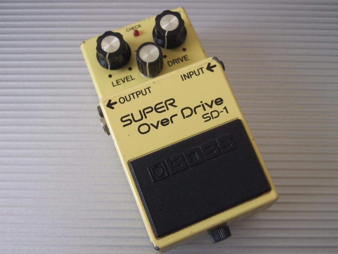 初年度 81年9月 A基板 NEC C4558C 日本製 Boss SD-1