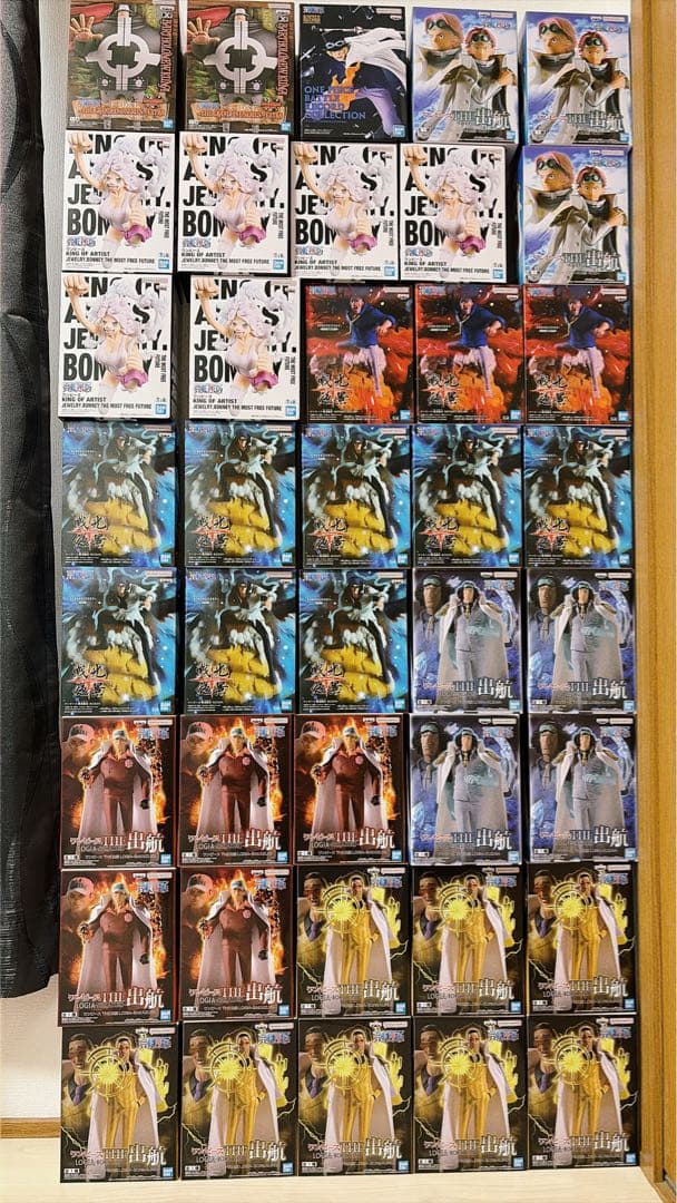 サカズキ ボルサリーノ クザン ガープ　ボニー　コビー　くま　フィギュア40体