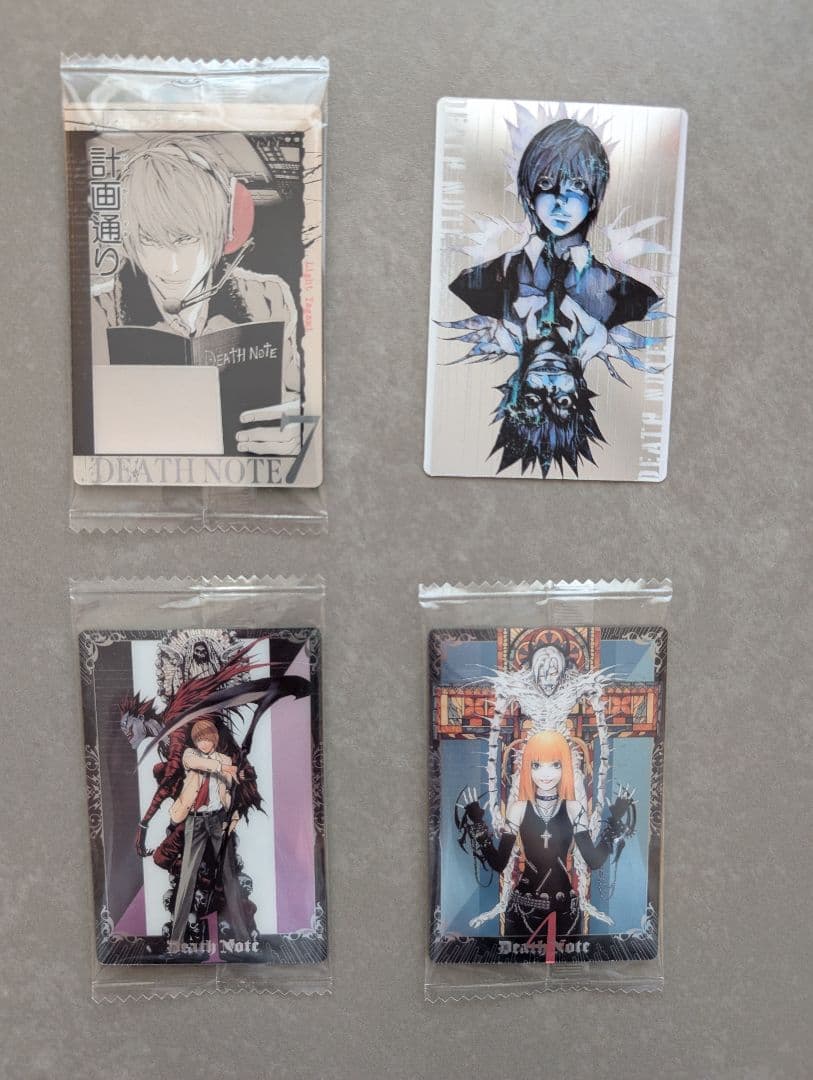 Death Note カード4点セット 未使用 - メルカリ
