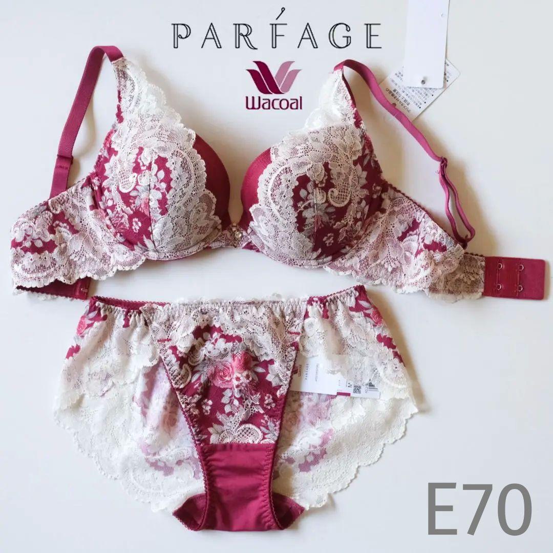 パルファージュ18S♪フェアリーブラE70&ショーツM ワコール レース 新品